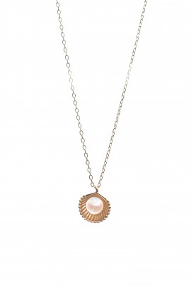 ÇITIR İNCİLİ MİDYE KOLYE