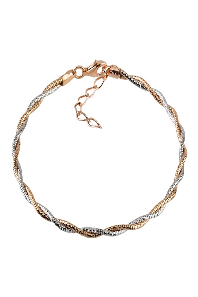 İTALYAN ZİNCİR 2Lİ BURGU BİLEKLİK