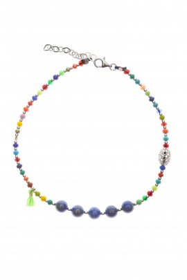 LAPİS LAZULİ RENKLİ HALHAL