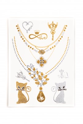 TATTOO SILVER VE GOLD 8