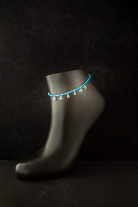 TURKUAZ TAŞLI HALHAL