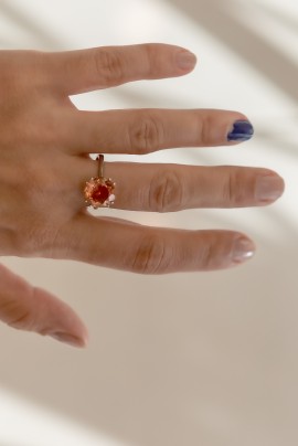 ZULTANİT KARE TEK TAŞ YÜZÜK