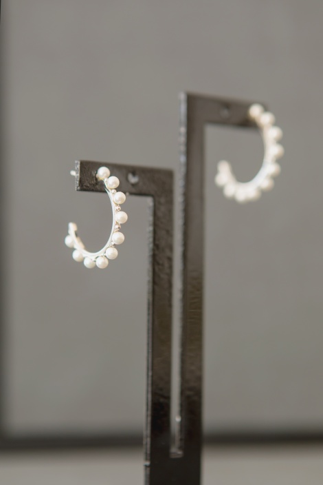 İNCİ YARIM HALKA KÜPE