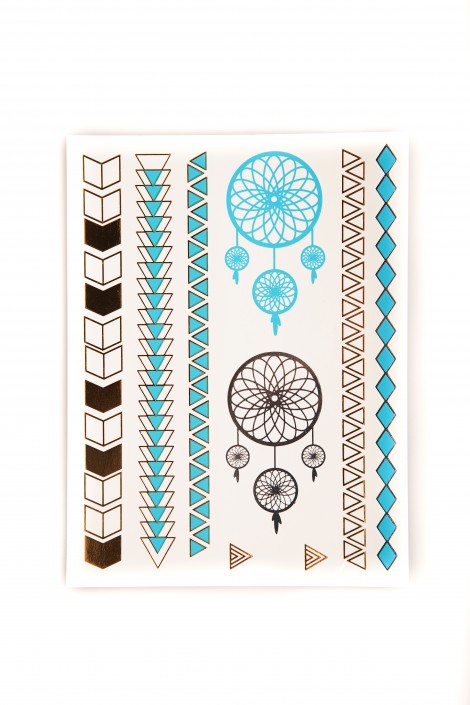 TATTOO SILVER VE GOLD 3