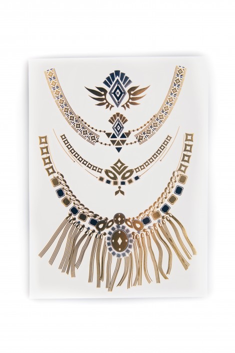 TATTOO SILVER VE GOLD 4