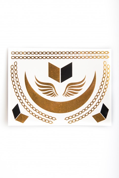 TATTOO SILVER VE GOLD 5