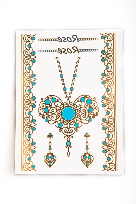 TATTOO SILVER VE GOLD 6