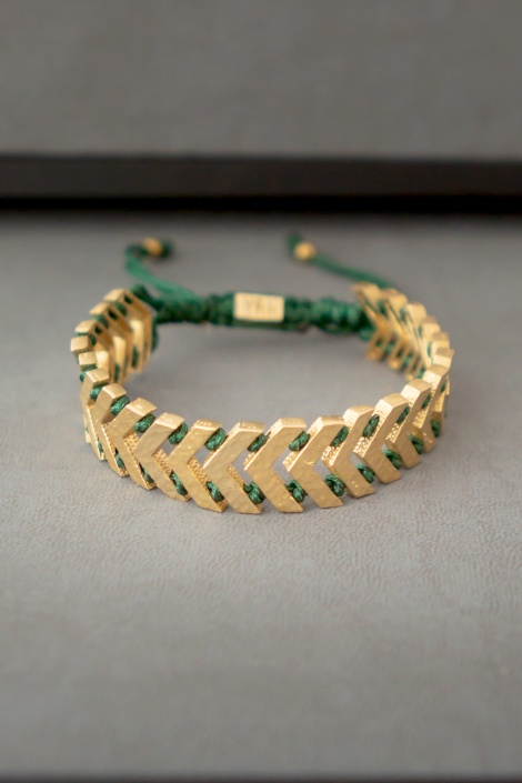 YEŞİL İP OK BİLEKLİK